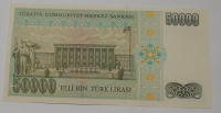 Turecko 50 000 Lirasi 1970