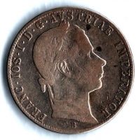 1 Zlatník/Gulden (1861-ražba B), stav 2/1-