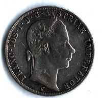1 Zlatník/Gulden (1862-ražba V), stav 1-/1- dr.hr.
