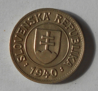 Slovenský štát 1 Koruna 1940 stav