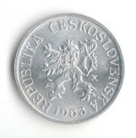 25 Haléř(1953), stav 0/0, mincovna Kremnice