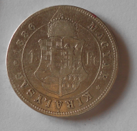 1 Zlatník/Gulden 1886 KB