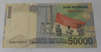 Indonesie 50 000 Rupie 1999