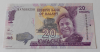 Malawi 20 Kwacha 2016