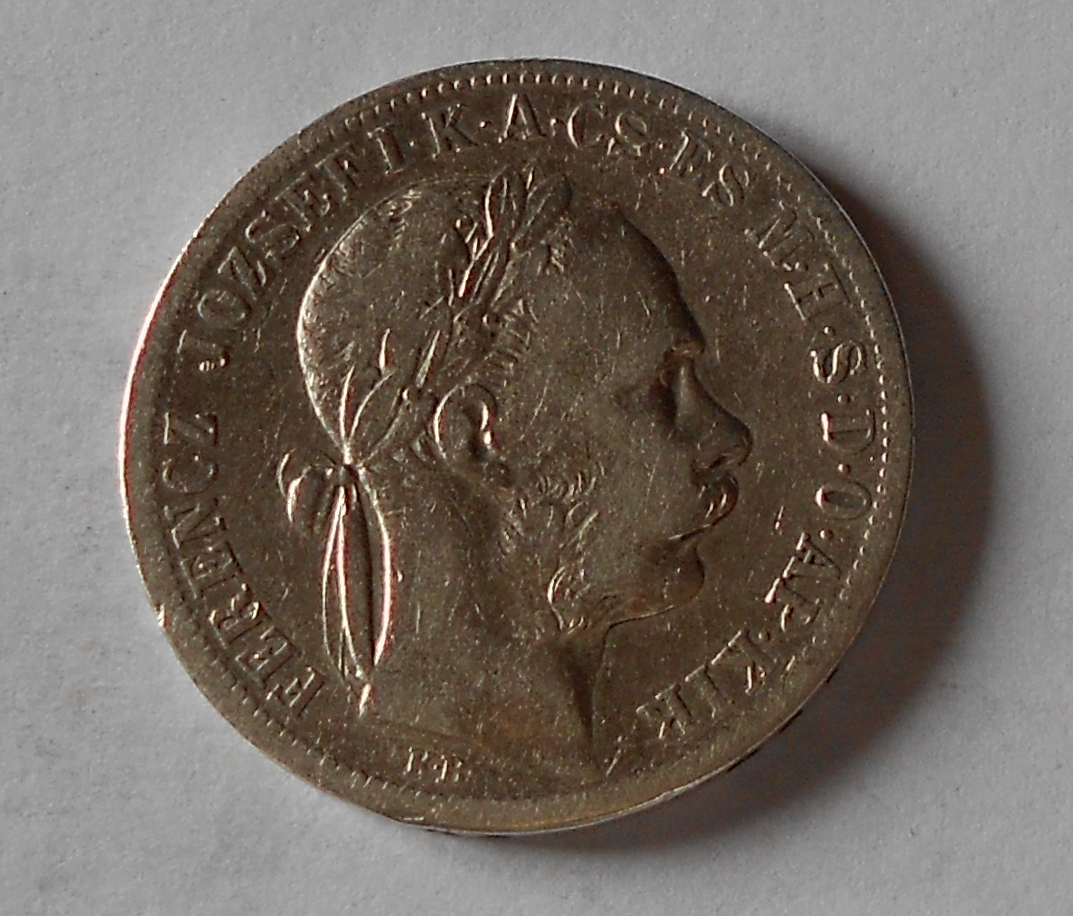 Uhry 1 Gulden/Zlatník 1892 KB