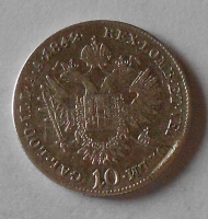 Rakousko 10 Krejcar 1842 E Ferdinand V.