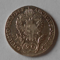 Uhry 20 Krejcar 1796 B František II.