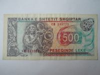 500 Leke, 1991, Albánie