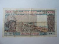 5000 Frank, 1982, Východní Afrika