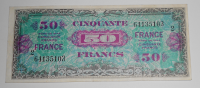 Francie 50 Frank 1944 Okupační