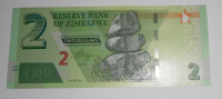 Zimbabwe 2 Dollar 2019