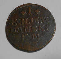 Dánsko 1 Skilling 1771