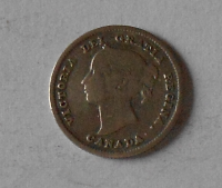 Kanada 5 Cent 1891 Viktorie