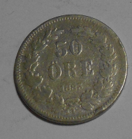 Norsko 50 Öre 1883