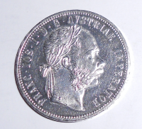 Rakousko 1 Zlatník/Gulden 1882, stav