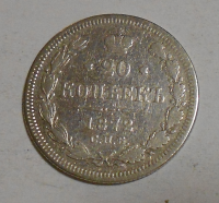 Rusko 20 Kopějka 1872