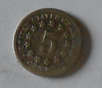 USA 5 Cent 1868