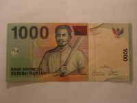 1000 Rupií, 2000, Indonésie