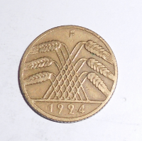 Německo 10 Pfenik 1924 F