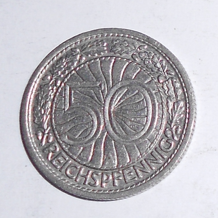 Německo 50 Pfenik 1928 A