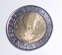San Marino 500 Lira 1996