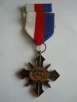 Kříž válečných veteránů bronzového stupně ČSR