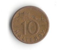 10 Haléř(1939), stav 1/2