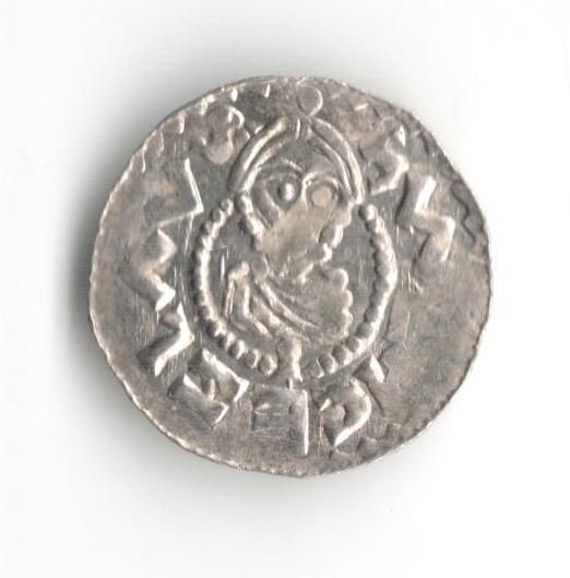 Denár, kníže Břetislav II. (1092-1100), Cach 389b