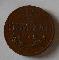 Rakousko 2 Krejcar 1848 A Ferdinand V.