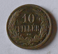 Uhry 10 Fillér 1895 KB