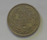 Uhry 20 Fillér 1914 KB, stav