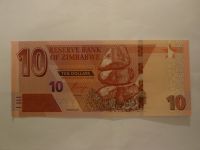 10 Dollar, 2020, Zimbabwe