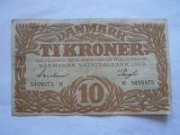 10 Kroner, 1939, Dánsko