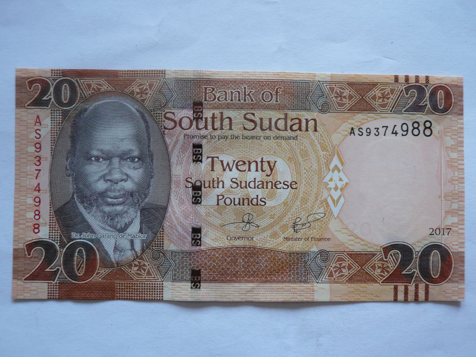 20 Pounds, 2017, Súdán
