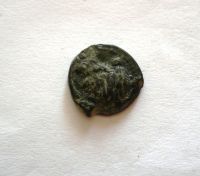 AE-15. 2-1 st.př.n.l., hlava Apolla, Řecko-Lydie-Sardy