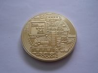 medaile na bitcoin, ČR