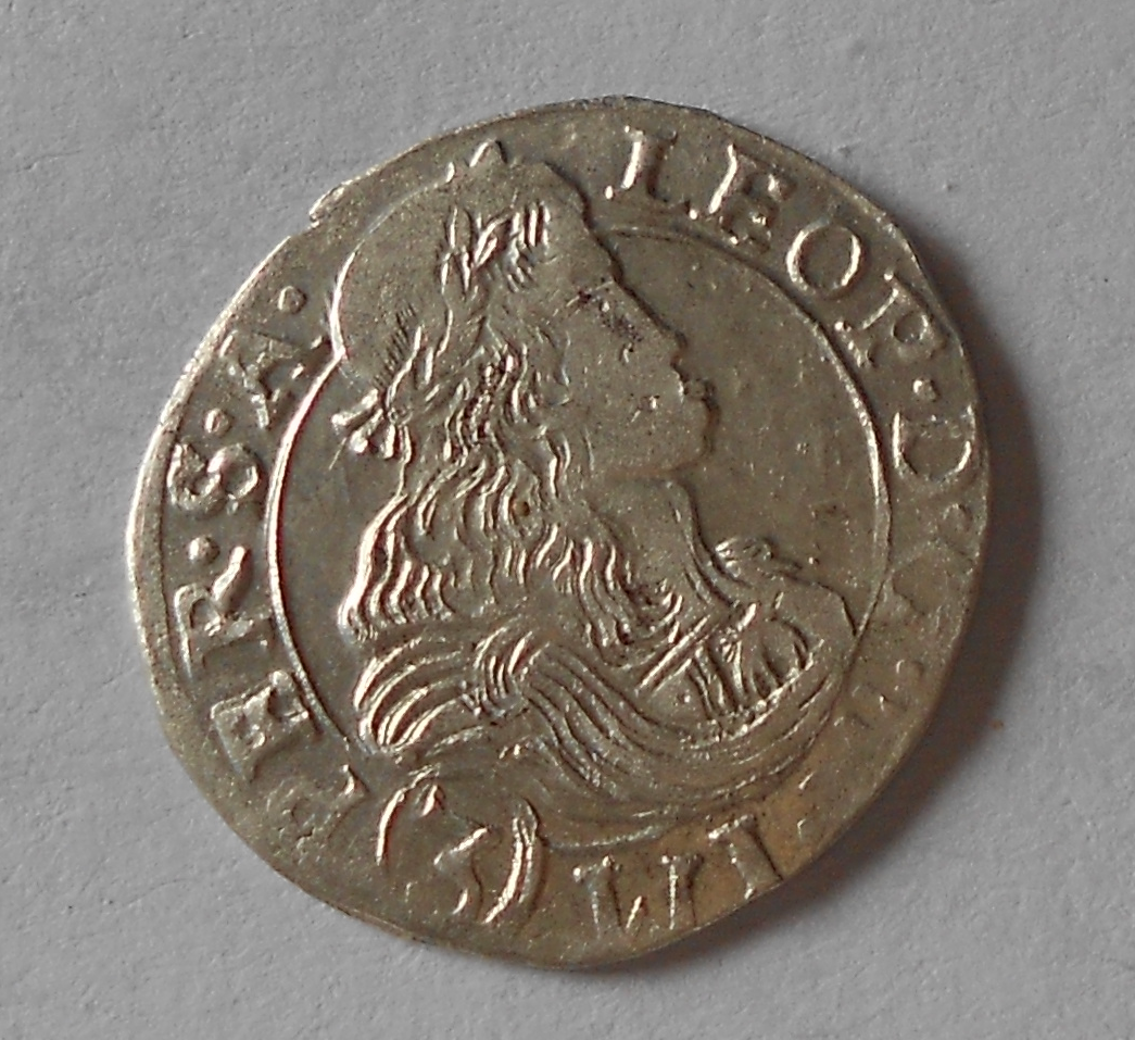 Čechy – Kutná Hora 3 Krejcar 1681 Leopold I., stav