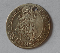 Rakousko – Gratz 6 Krejcar 1694 Leopold I.