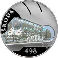 500 Kč(2021-lokomotiva Albatros), stav PROOF, etue a certifikát