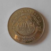 Liberie 10 Dollar Bolívar 2004