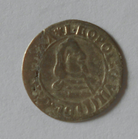 Olomouc – Arcibiskupství 1 Krejcar 1653 Leopold Vilém