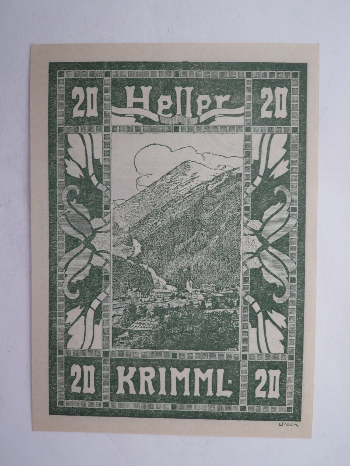 20 Heller - Krimml, Rakousko