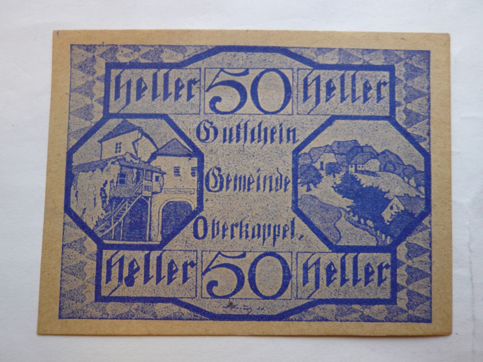 50 Heller, Oberkappel, Rakousko