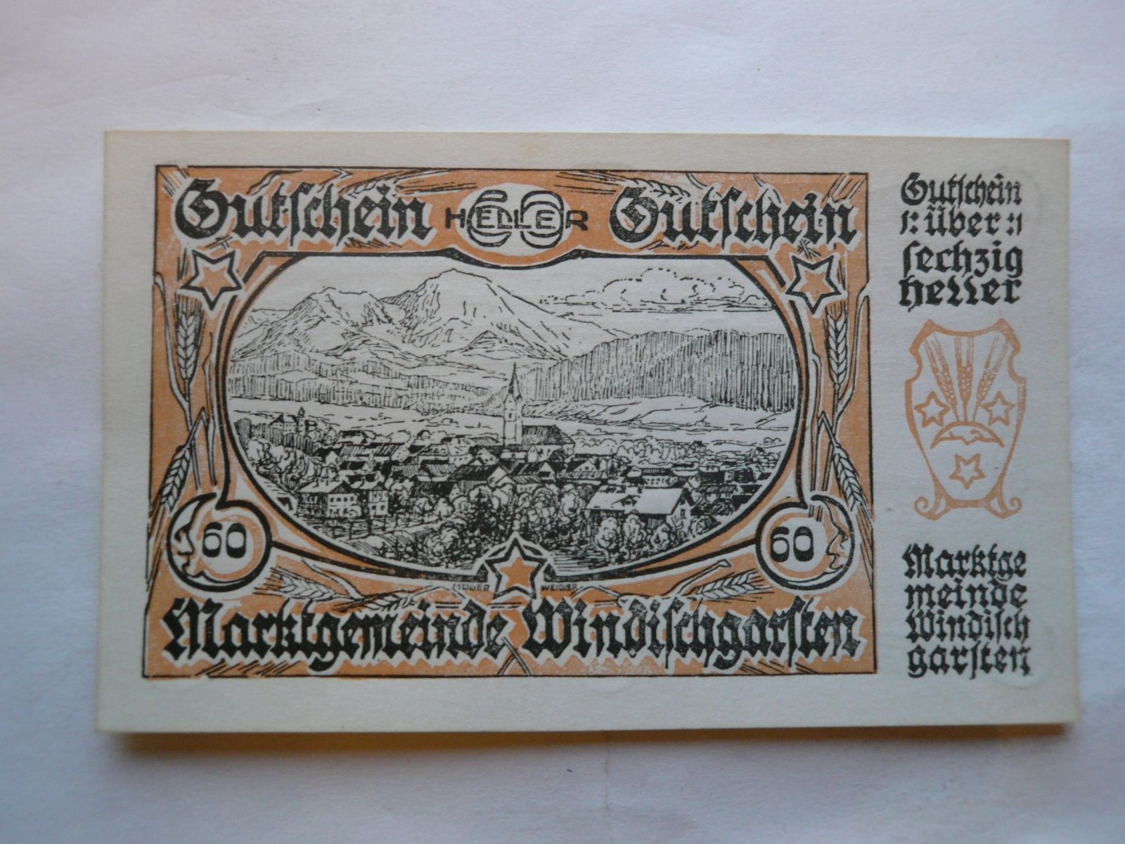 50 Heller, Windischgarten, Rakousko