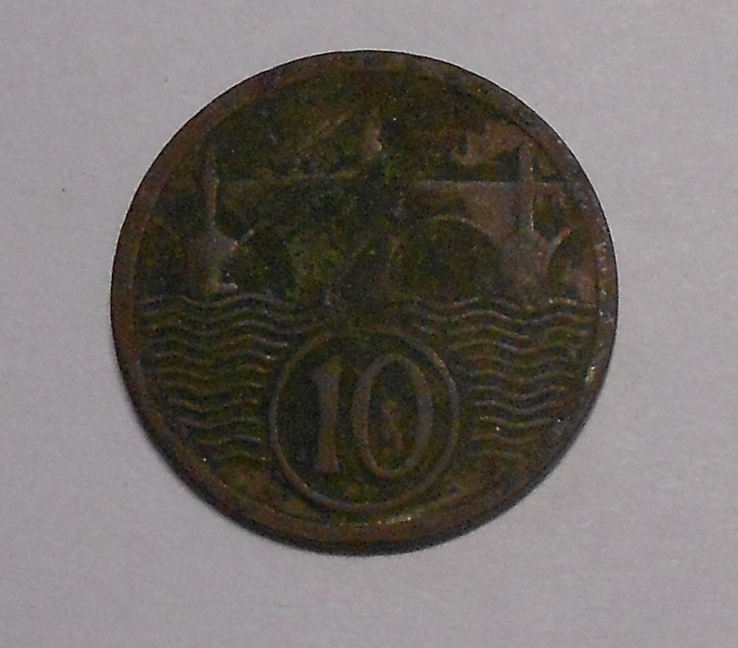 ČSR 10 Haléř 1924