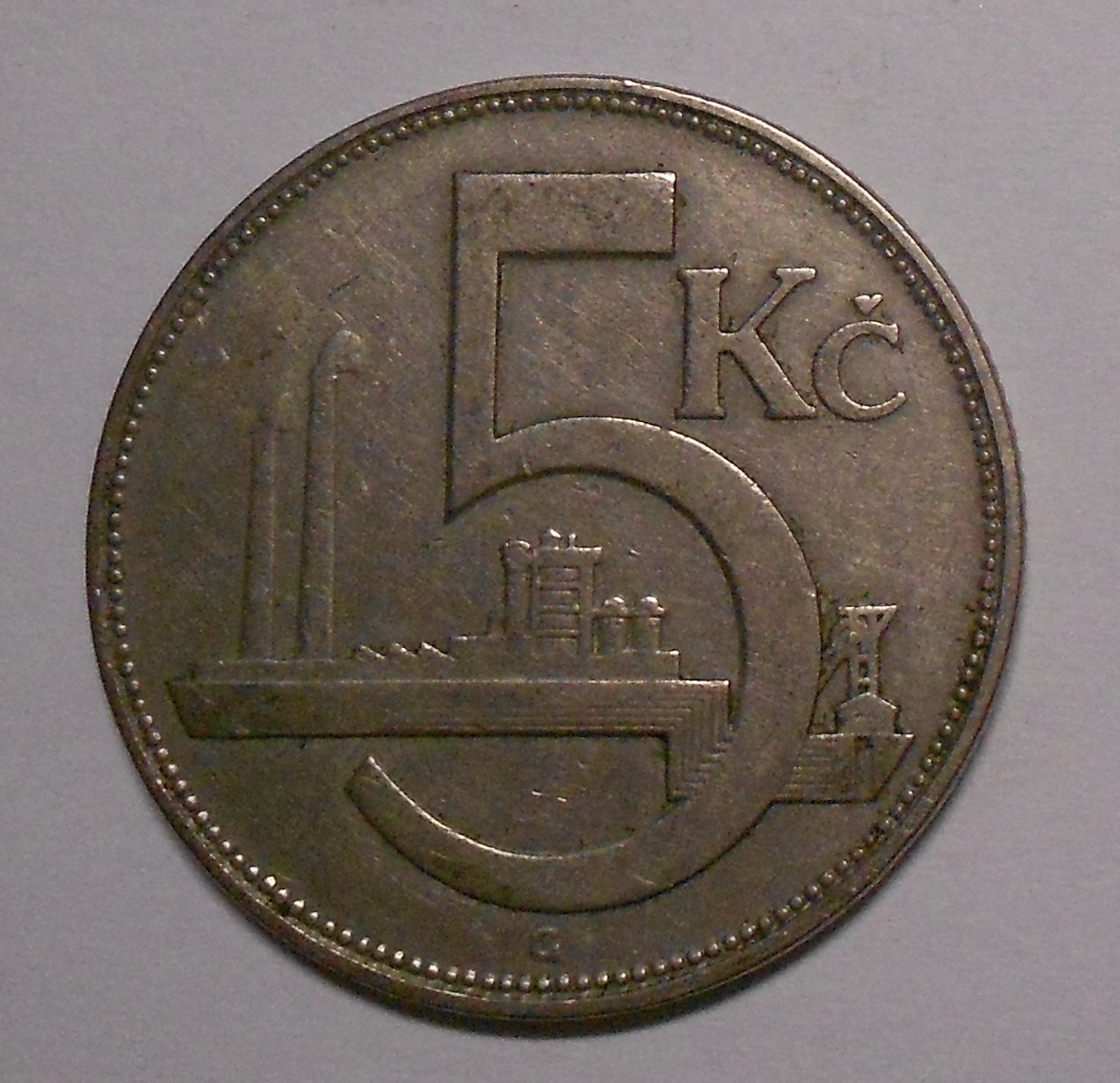 ČSR 5 Koruna 1925