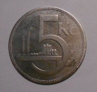ČSR 5 Koruna 1932