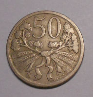 ČSR 50 Haléř 1924