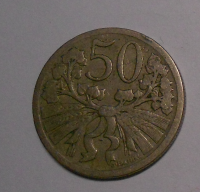 ČSR 50 Haléř 1924