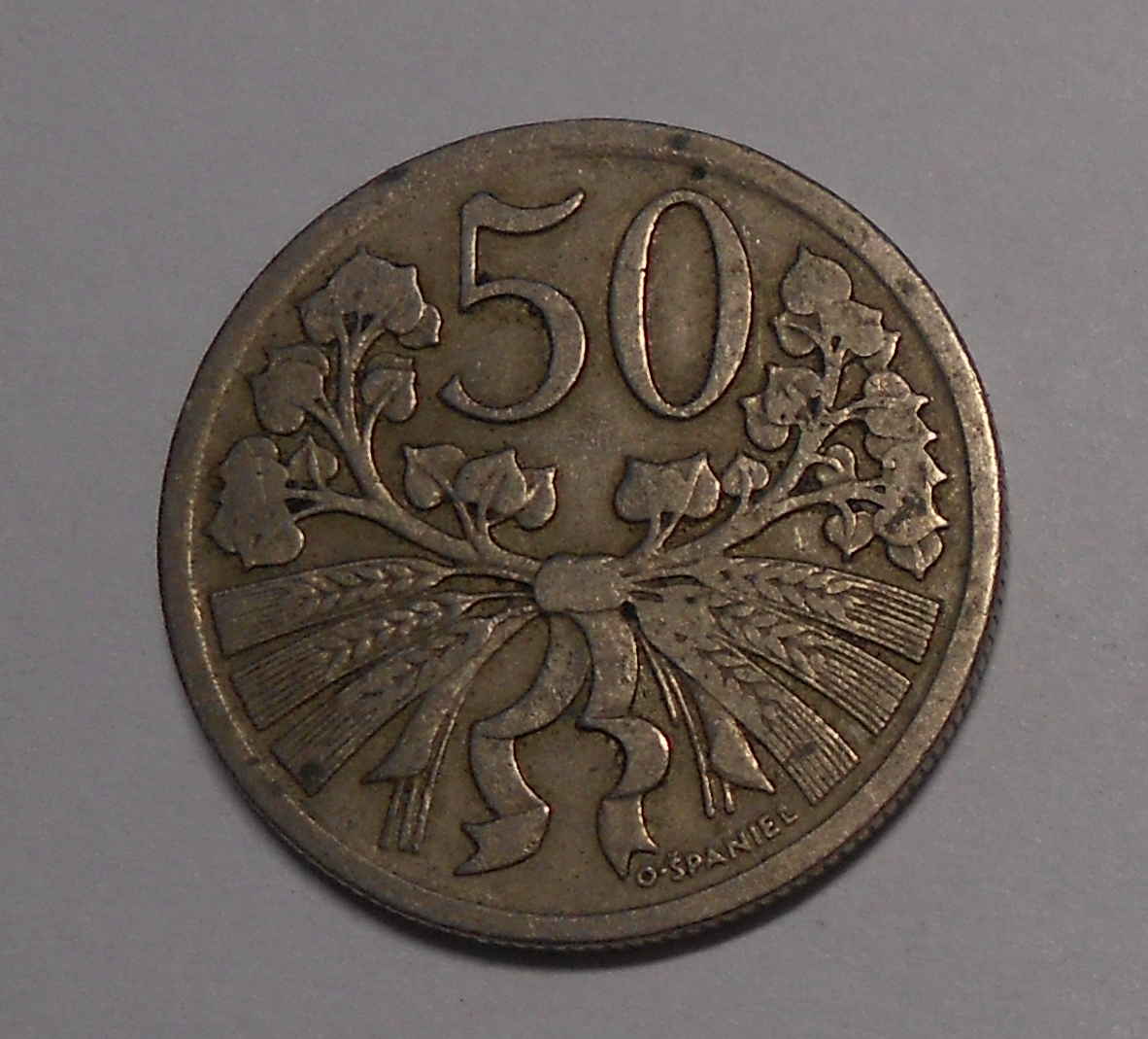 ČSR 50 Haléř 1927